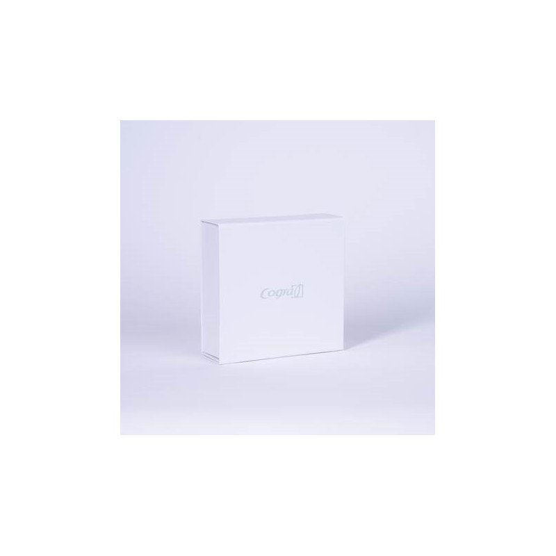Boîte aimantée personnalisée Wonderbox 15x15x5 CM | WONDERBOX |PAPIER STANDARD | IMPRESSION À CHAUD