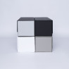 Caja magnética personalizada Bottlebox 12x40,5x12 CM | BOTTLE BOX | BOÎTE POUR 1 BOUTEILLE MAGNUM | IMPRESSION EN SÉRIGRAPHIE...