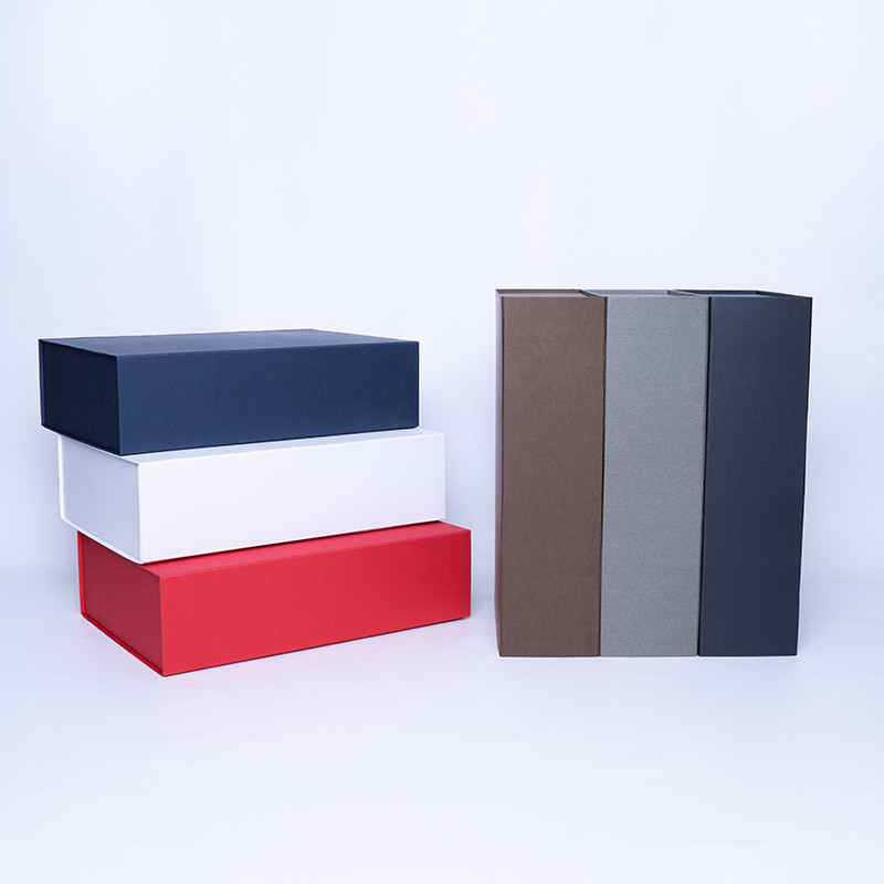 Caja magnética personalizada Wonderbox 44x30x12 CM | WONDERBOX (ARCO) | MPRESIÓN SERIGRÁFICA DE UN LADO EN DOS COLORES