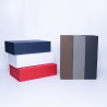 Personalisierte Magnetbox Wonderbox 44x30x12 CM | ARCOBALENO | SIEBDRUCK AUF EINER SEITE IN ZWEI FARBEN