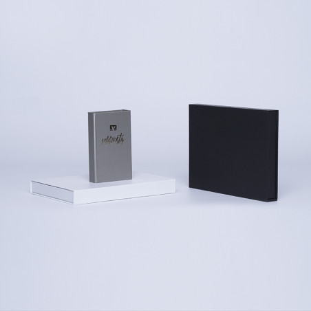 Scatola magnetica personalizzata Hingbox 30x21x2 CM | HINGBOX | IMPRESSION À CHAUD