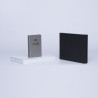 Gepersonaliseerde Gepersonaliseerde magnestische geschenkdoos Hingbox 15,5x11x2 CM | HINGBOX | WARMTEDRUK | CENTURYPRINT
