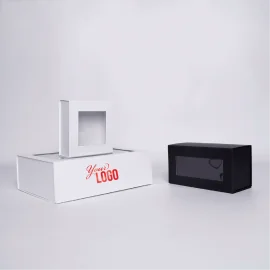 Scatola magnetica personalizzata Clearbox 33x22x10 CM | CLEARBOX | STAMPA A CALDO