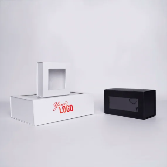 Scatola magnetica personalizzata Clearbox 33x22x10 CM | CLEARBOX | STAMPA A CALDO
