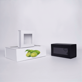 Personalisierte Clearbox Magnetbox 15x15x5 CM | CLEARBOX | DIGITALDRUCK AUF VORDEFINIERTER ZONE