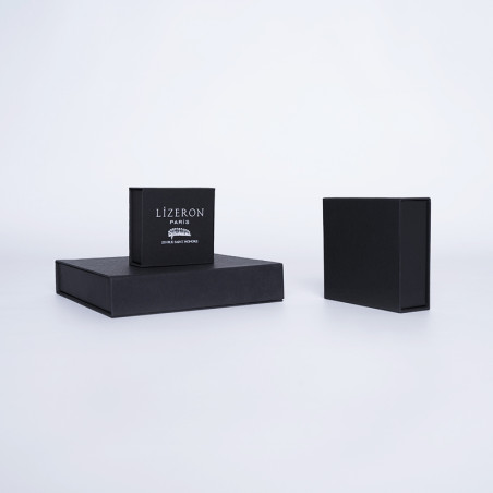 Boîte aimantée personnalisée Sweetbox 7x7x3 CM | CAJA SWEET BOX | ESTAMPADO EN CALIENTE