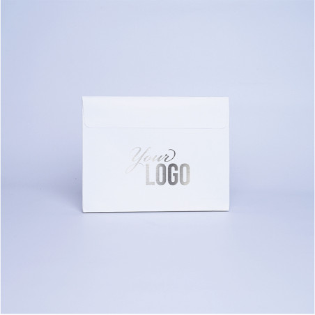 Busta di carta personalizzata Noblesse 12x6x18 CM | POCHETTE NOBLESSE | STAMPA A CALDO