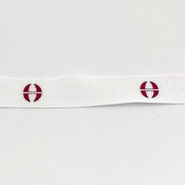 Customized Coarse grain ribbon 23 MM | GROSGRAIN RIBBON | SCREEN PRINTING