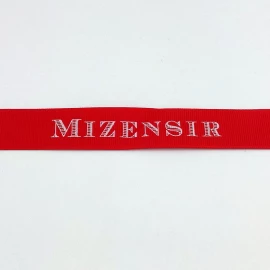 Gepersonaliseerde Grove korrel lint 16 MM | GROSGRAIN LINT | ZEEFDRUK