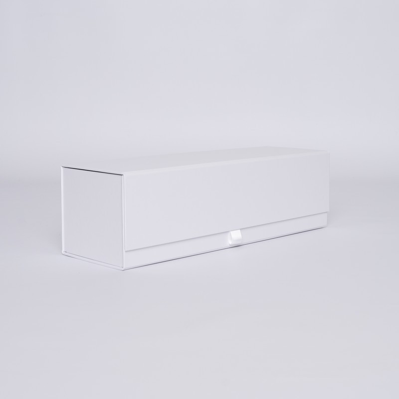 Caja magnética personalizada Bottlebox 10X33X10 CM | BOTTLE BOX | CAJA PARA 1 BOTELLA | IMPRESIÓN SERIGRÁFICA DE UN LADO EN D...