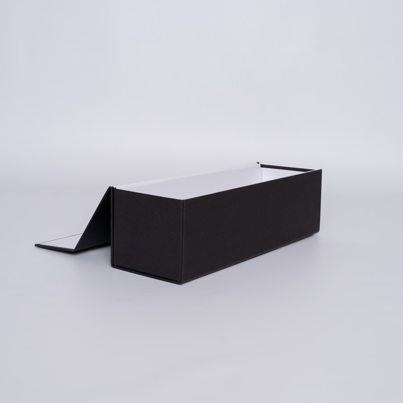 Customized Personalized Magnetic Box Bottlebox 10x33x10 CM | BOTTLE BOX |1 BOTTLE BOX| HOT FOIL STAMPING