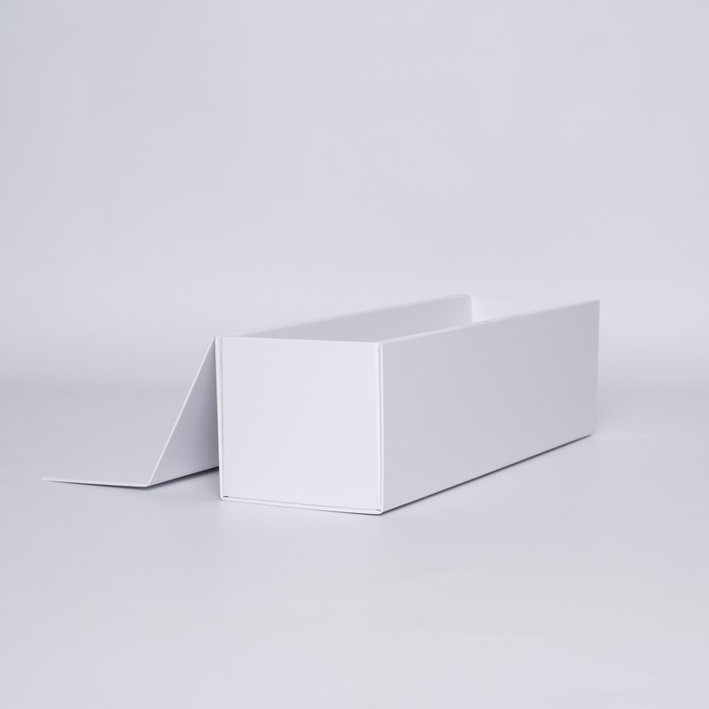 PERSONALISIERT Flaschenbox Magnetbox 12x40,5x12 CM | BOTTLE BOX |1 MAGNUM BOTTLE BOX| HOT FOIL STAMPING
