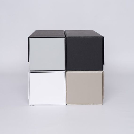 Caja magnética personalizada Bottlebox 12x40,5x12 CM | BOTTLE BOX |BOÎTE POUR 1 BOUTEILLE MAGNUM | IMPRESSION À CHAUD