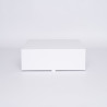 PERSONALISIERT Flaschenbox Magnetbox 28x33x10 CM | FLASCHENKASTEN | BOX FÜR 3 FLASCHEN | SIEBDRUCK AUF EINER SEITE IN ZWEI FA...