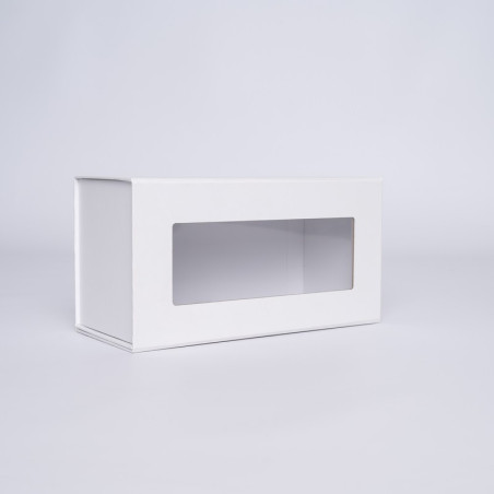 Scatola magnetica personalizzata Clearbox 22x10x11 CM | CLEARBOX | IMPRESSION À CHAUD
