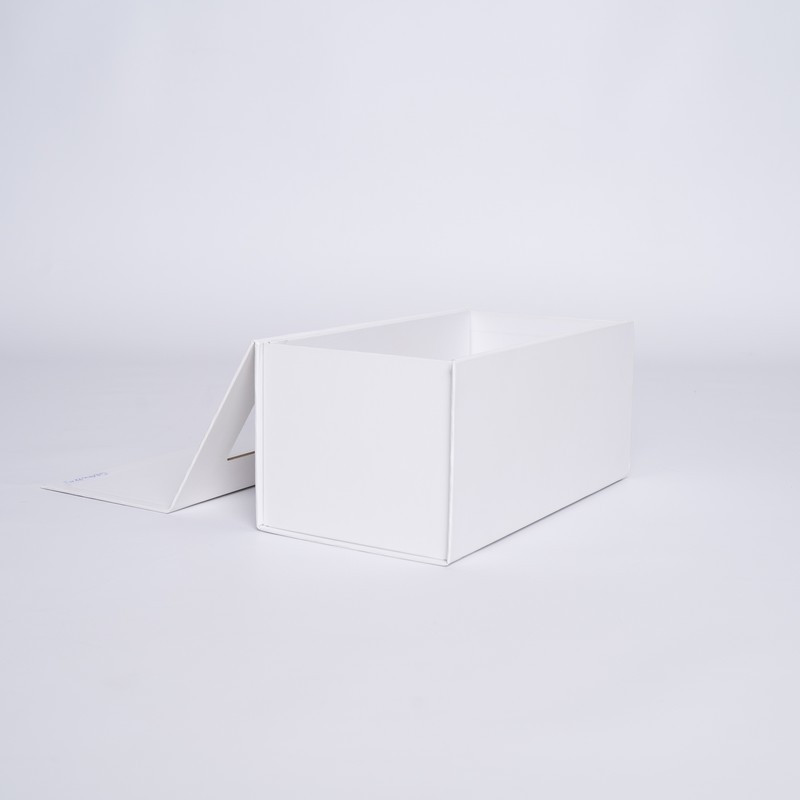 Gepersonaliseerde Gepersonaliseerde magnestische geschenkdoos Clearbox 22x10x11 CM | CLEARBOX | HETE BEDRUKKING | CENTURYPRINT