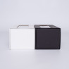 Personalisierte Clearbox Magnetbox 22x10x11 CM | CLEARBOX | SIEBDRUCK AUF EINER SEITE IN ZWEI FARBEN