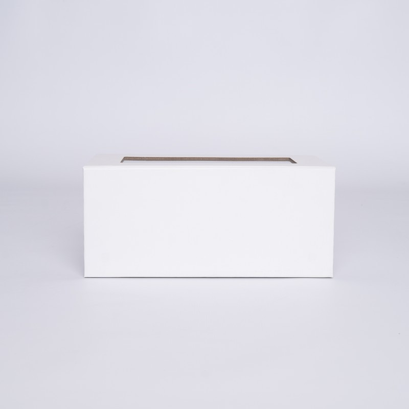 Boîte aimantée personnalisée Clearbox 22x10x11 CM | CLEARBOX | IMPRESSION EN SÉRIGRAPHIE SUR UNE FACE EN DEUX COULEURS