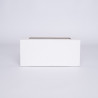 Caja magnética personalizada Clearbox 22x10x11 CM | CLEARBOX | IMPRESIÓN SERIGRÁFICA DE UN LADO EN DOS COLORES