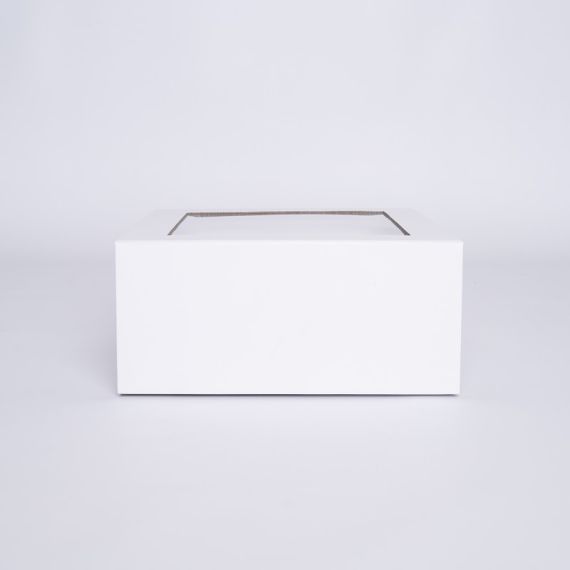 Boîte aimantée personnalisée Clearbox 22x22x10 CM | CLEARBOX | IMPRESSION À CHAUD