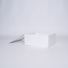 Boîte aimantée personnalisée Clearbox 22x22x10 CM | CLEARBOX | IMPRESSION EN SÉRIGRAPHIE SUR UNE FACE EN DEUX COULEURS