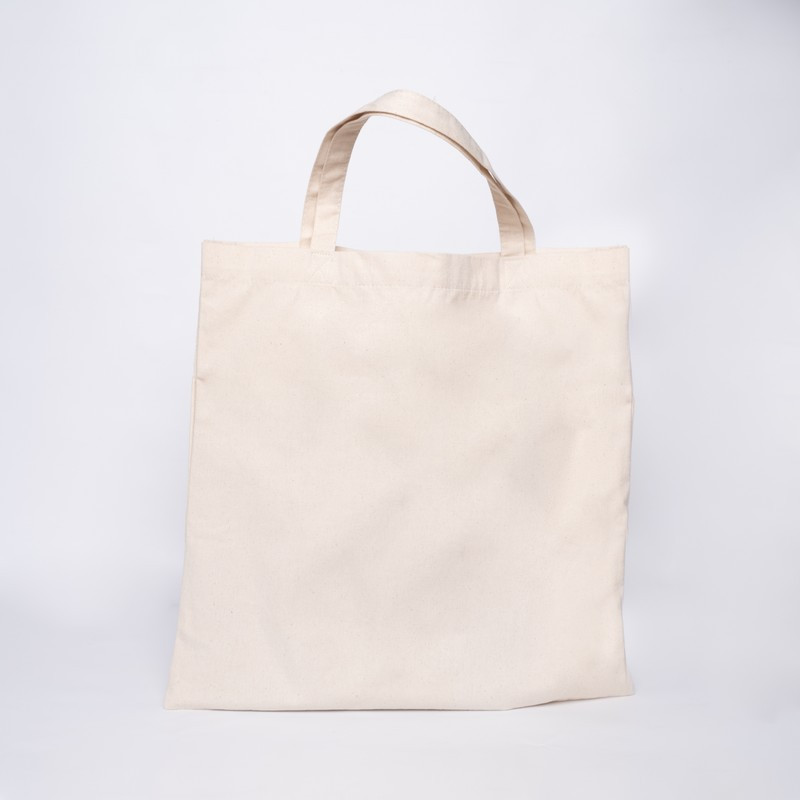 Customized Personalized reusable cotton bag 38x42 CM | TOTE BAG EN COTON | IMPRESSION EN SÉRIGRAPHIE SUR UNE FACE EN UNE COULEUR