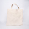 Customized Personalized reusable cotton bag 38x42 CM | TOTE COTTON BAG | SCREEN PRINTING ON TWO SIDES IN ONE COLOUR