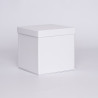 Gepersonaliseerde Gepersonaliseerde doos met deksel Flowerbox 18x18x18 CM | FLOWERBOX |DIGITALE BEDRUKKING OP GEDEFINIEERDE ZONE