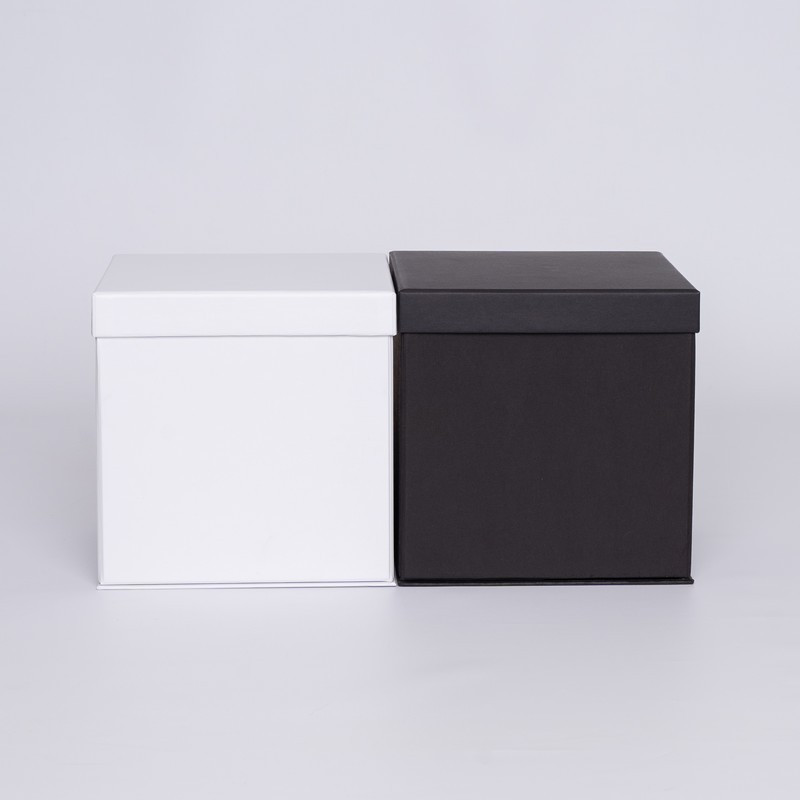 Customized Personalized foldable box Flowerbox 25x25x25 CM | FLOWERBOX |IMPRESSION À CHAUD