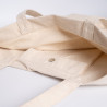 Gepersonaliseerde Gepersonaliseerde herbruikbare katoenen tas met zak 38x42 CM | KATOENEN TOTE BAG POCKET | ZEEFBEDRUKKING AA...