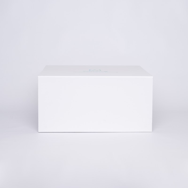 Caja magnética personalizada Wonderbox 40x40x20 CM | WONDERBOX (EVO) | IMPRESSION EN SÉRIGRAPHIE SUR UNE FACE EN UNE COULEUR